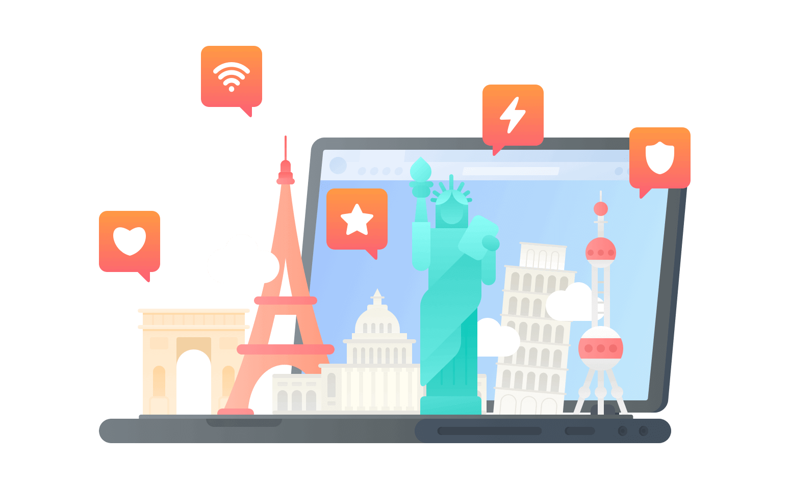 在格鲁吉亚连接到中国的加速器 - 返华VPN